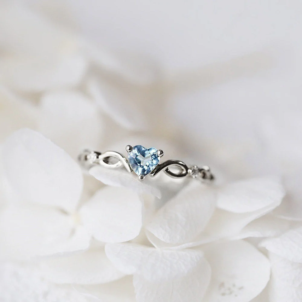 Zirconia Heart Ring - Image 3